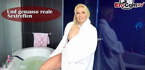  Junge deutsche amateur blondine mit kleinen titten trifft sich mit user zum Porno